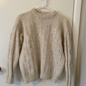 Authentic Irish Fisherman's sweater (M)